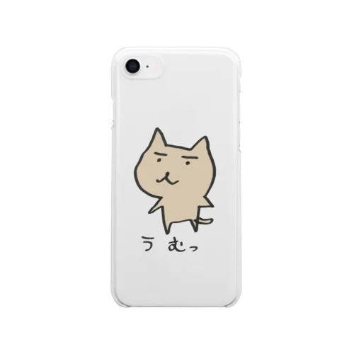 でぷよくん うむっ Clear Smartphone Case