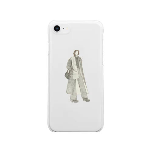 street snap Clear Smartphone Case