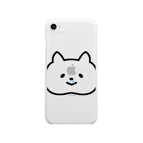 鼻タレねこ Clear Smartphone Case