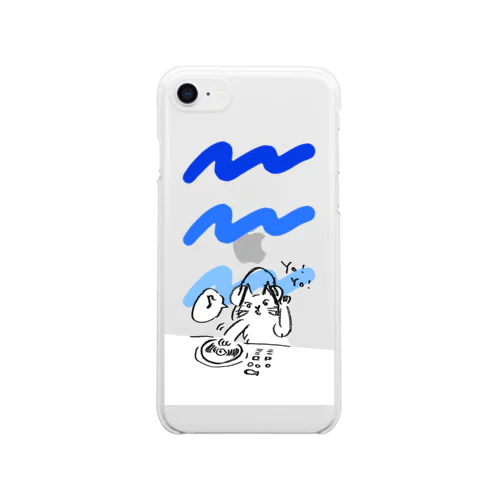 DJねこ Clear Smartphone Case