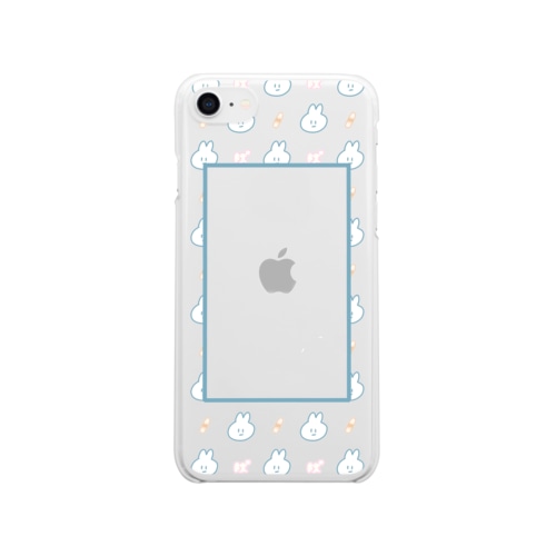 推しをはさめ!ぽんぽんぷぅ Clear Smartphone Case