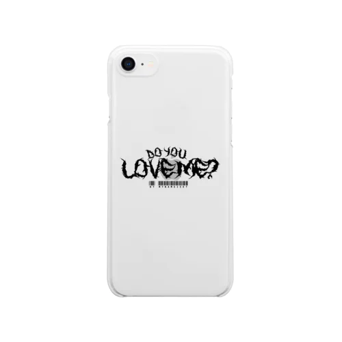 【Suzuri限定】モッシュロゴ Clear Smartphone Case