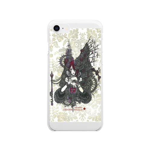 黒魔女の視線 Clear Smartphone Case