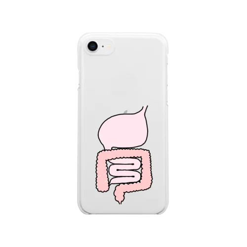 胃＋腸＝胃腸 Clear Smartphone Case