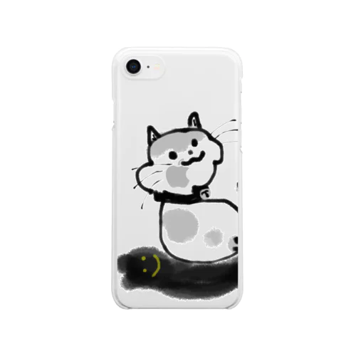 猫みたいな雲の子たち Clear Smartphone Case