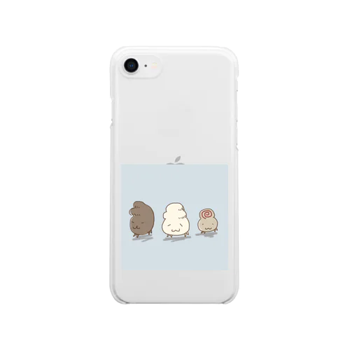 ぷにゃーズ Clear Smartphone Case