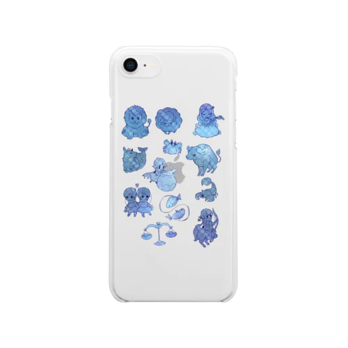 星空十二星座  Clear Smartphone Case