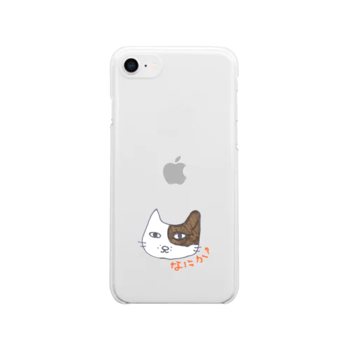 ねこの正一 Clear Smartphone Case