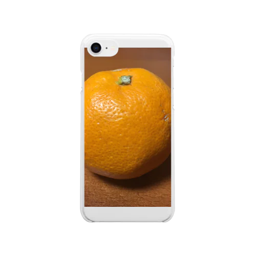 みかん Clear Smartphone Case
