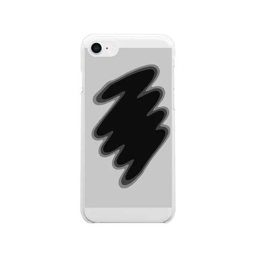 落書きパターン1 Clear Smartphone Case