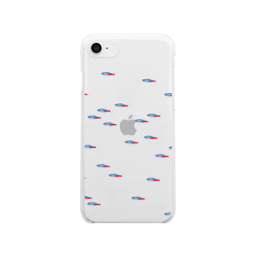 ネオンテトラのアクアリウム Clear Smartphone Case