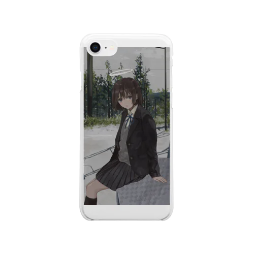 私が見えるの？ Clear Smartphone Case