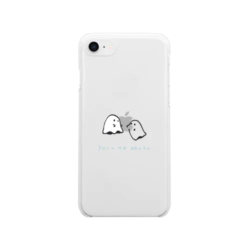 よるのおばけ Clear Smartphone Case