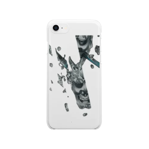 般若刀018 Clear Smartphone Case