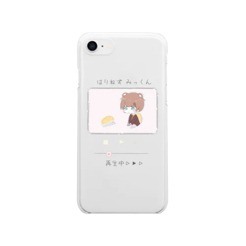 はりねず みっくん Clear Smartphone Case