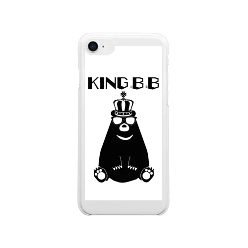 KING B B Clear Smartphone Case