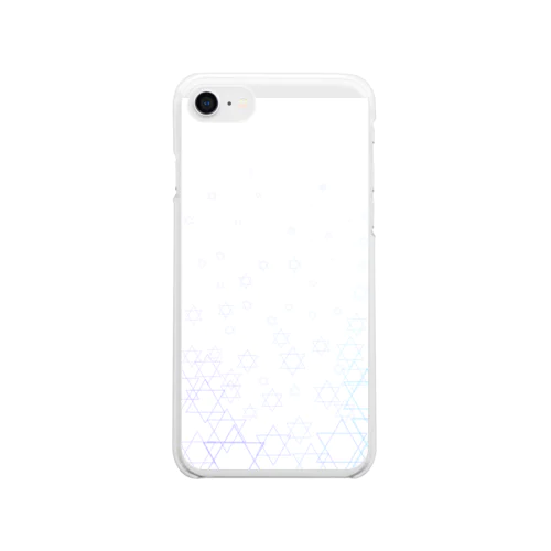 ほしグラデ Clear Smartphone Case