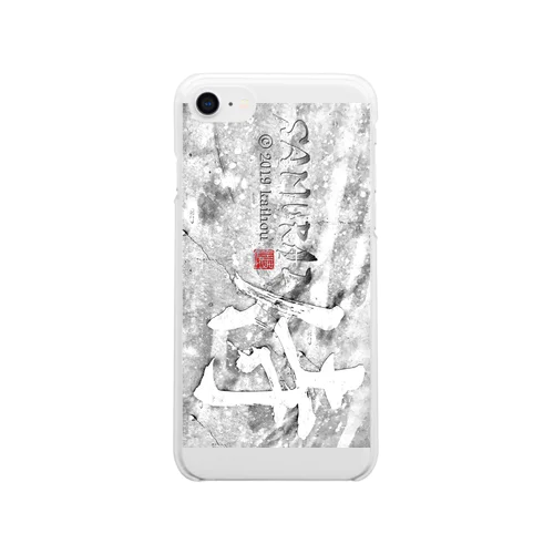 SAMURAI 侍 スマホケース Clear Smartphone Case