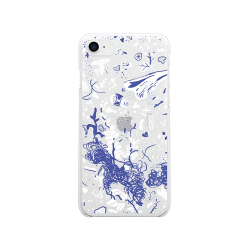 砂浜クリアケース2 Clear Smartphone Case