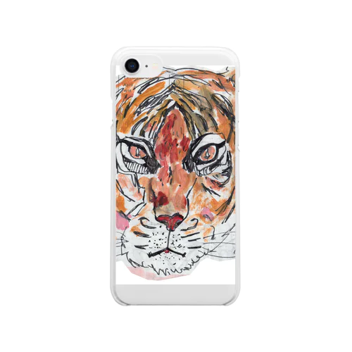ガオガオガオー Clear Smartphone Case