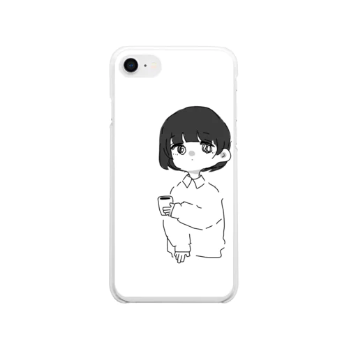 コーヒー Clear Smartphone Case