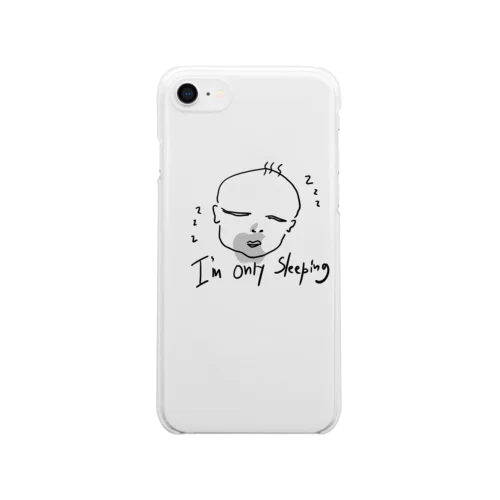 主人作 我が子 Clear Smartphone Case