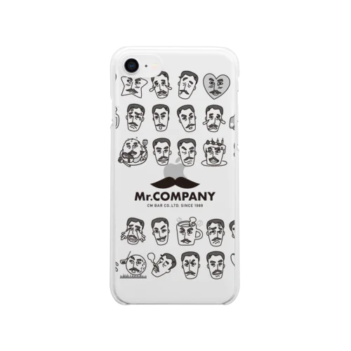 ミスター泣き笑い Clear Smartphone Case