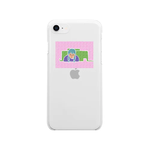 うわばみガール Clear Smartphone Case