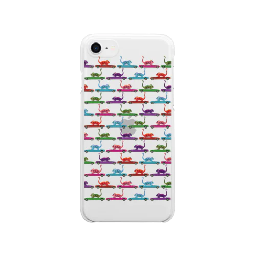 camereon with car_2 Clear Smartphone Case