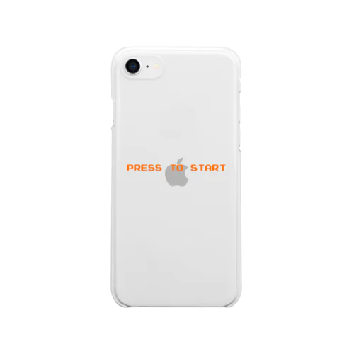 Press To Start Clear Smartphone Case
