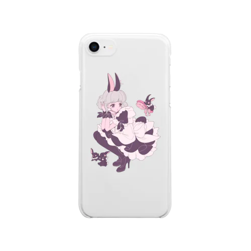 ふんわわ Clear Smartphone Case