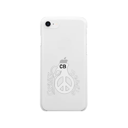 CB2暗い色用 Clear Smartphone Case