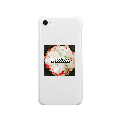 PIZZA Clear Smartphone Case