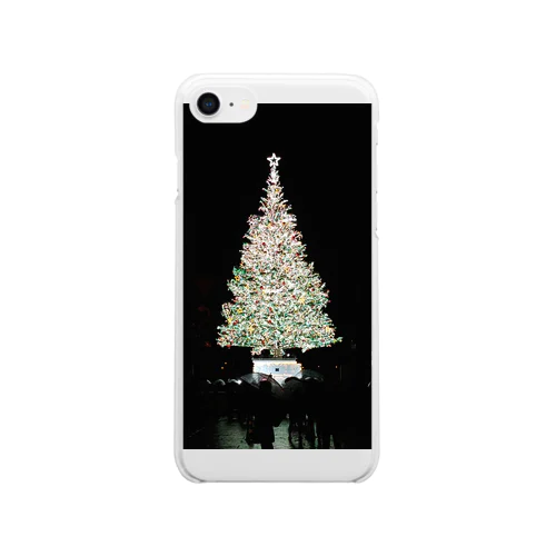 クリスマス Clear Smartphone Case