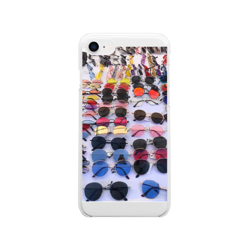サングラス🕶 どれが好き？ Clear Smartphone Case