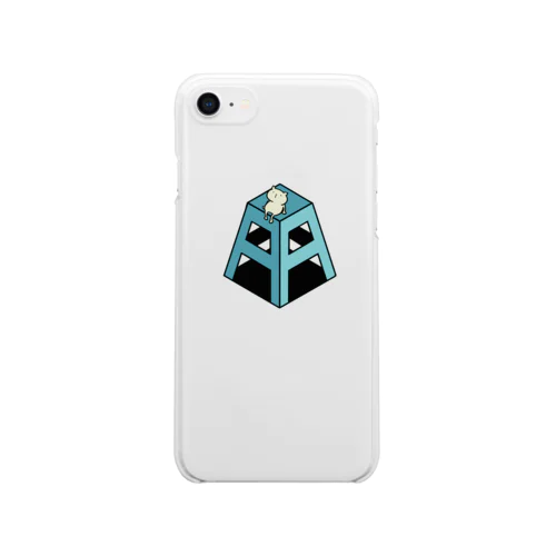 ブランドロゴ Clear Smartphone Case
