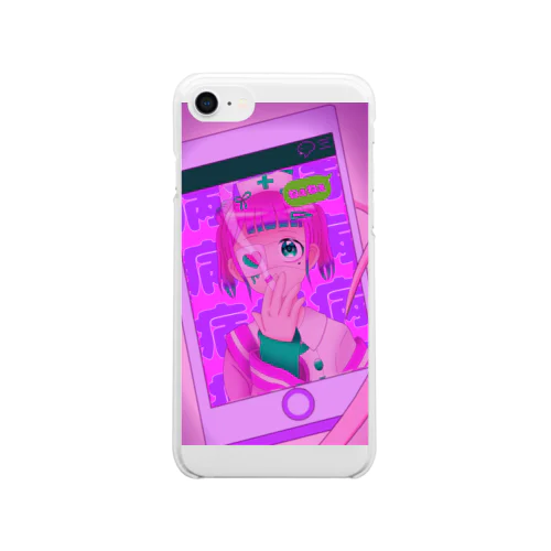 すまーとふぉんのすまーとほーふぉんケース Clear Smartphone Case