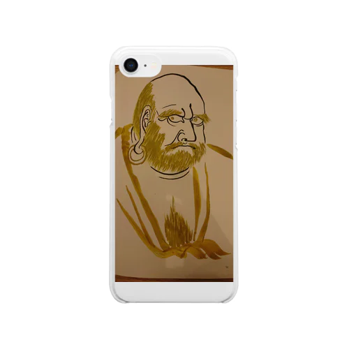 一休さんでおま(￣∀￣) Clear Smartphone Case