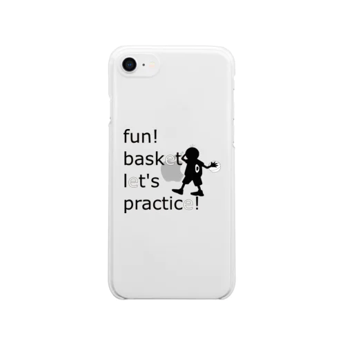 Fun! Basket Black Clear Smartphone Case