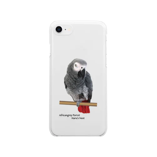 ヨウム ver.02 Clear Smartphone Case