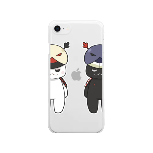 茶々丸クリアケース Clear Smartphone Case