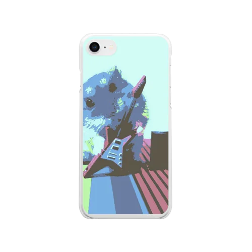 rock ハムスターちゃん Clear Smartphone Case