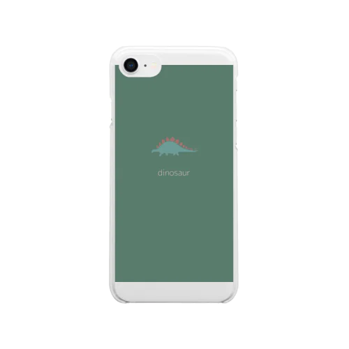 Dinosaur Clear Smartphone Case