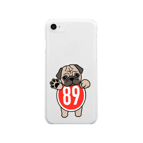 パグ-ぱぐ-PUG-パーグー グッズ Clear Smartphone Case