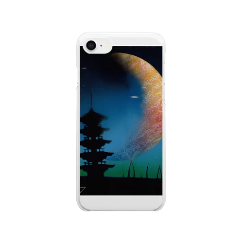 五重塔＆UFO Clear Smartphone Case