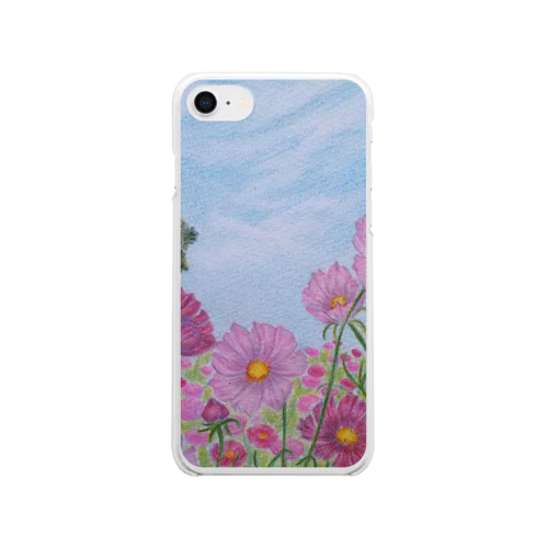 コスモス Clear Smartphone Case