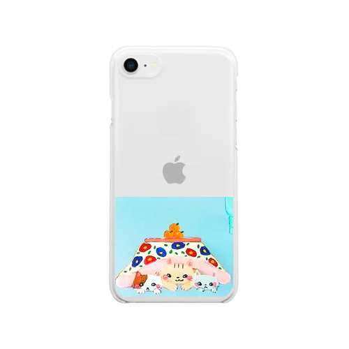こたつホテルただ今満室にゃす。 Clear Smartphone Case