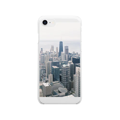 シカゴ 風景 Clear Smartphone Case