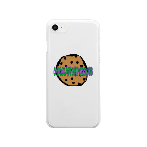 チョコチップクッキー Clear Smartphone Case