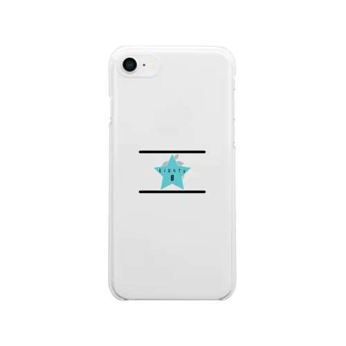 ☆スター（星）☆  EiGhTy-8 Clear Smartphone Case